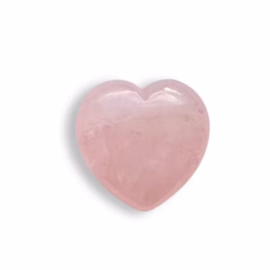 Hjärta av rosenkvarts