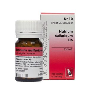 Cellsalt nr 10 - Natrium sulfuricum
